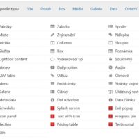 Název Vybírejte Shortcod dle libosti